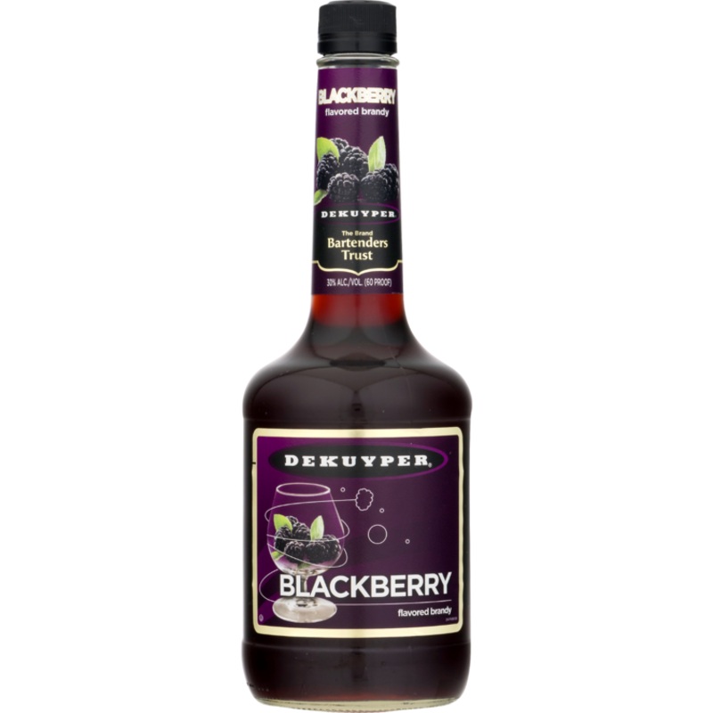 DEKUYPER BLACKBERRY FLAVORED BRANDY 60 750ML 750ML