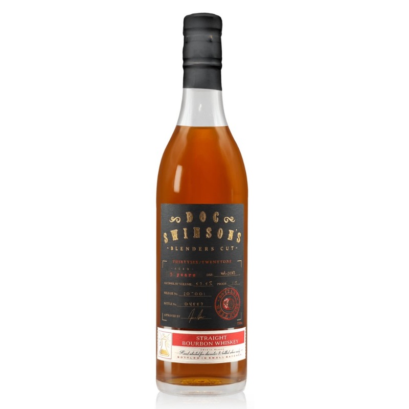 Doc Swinsons Blenders Cut Straight Bourbon