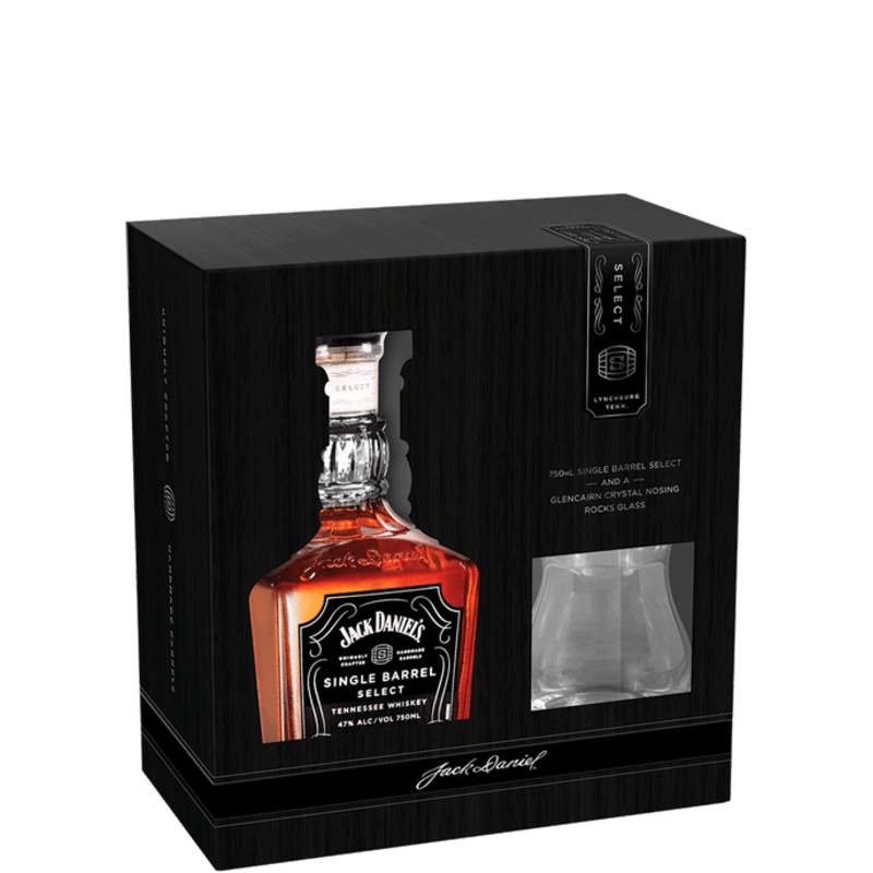 + Gift Set Whiskey Jack Daniel’s Single Barrel Wglass