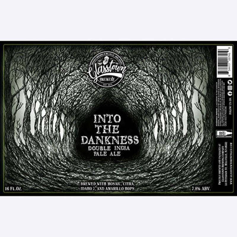 Glasstown Into The Dankness DIPA 16OZ SINGLE CAN
