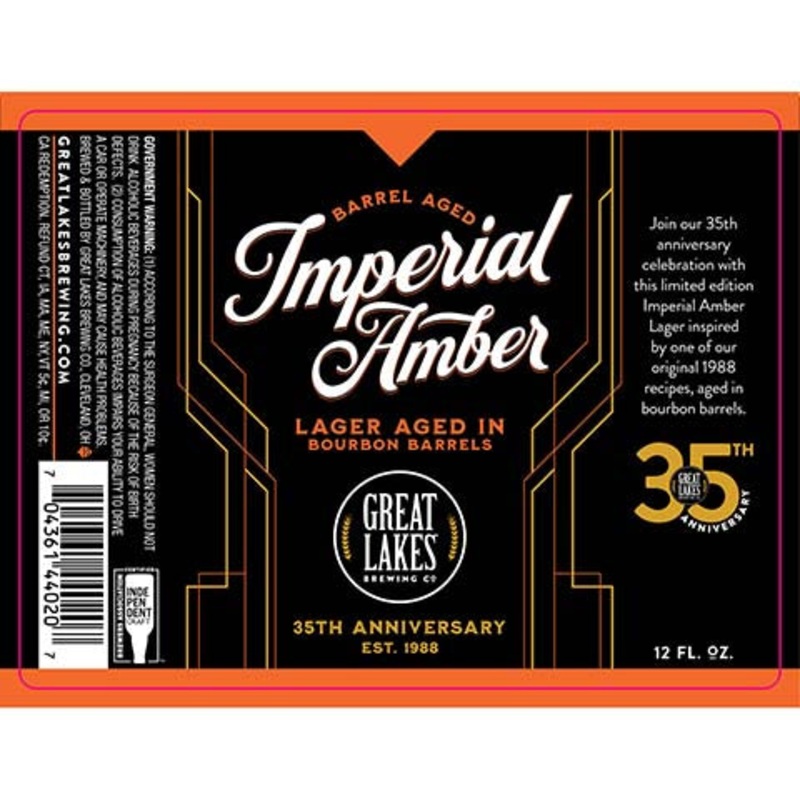 Great Lakes Barrel Aged Imperial Amber Lager 12OZ SINGLE BTL
