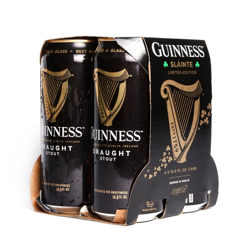 Guinness Draught Stout 4 x 14.9oz Cans