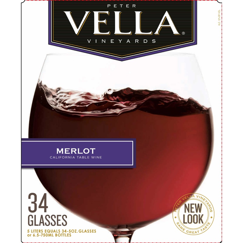 PETER VELLA MERLOT 5 L