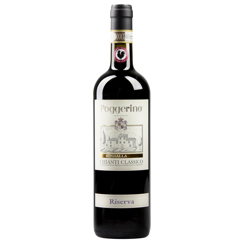 POGGERINO CHIANTI CLASSICO RISERVA BUGIALLA 2018 750ML 750ML