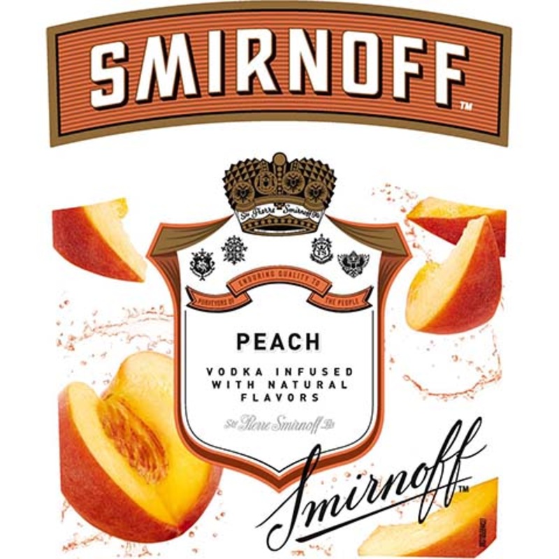 Smirnoff Peach Vodka 750ML BTL
