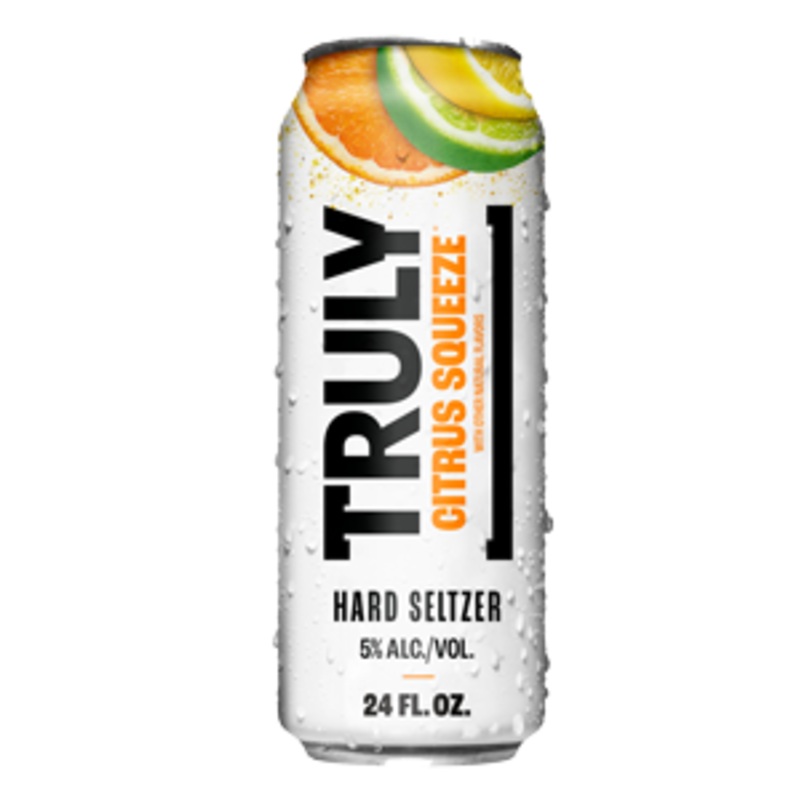 TRULY Hard Seltzer Citrus Squeeze (12 – 24oz Cans) 12 – 24oz Cans
