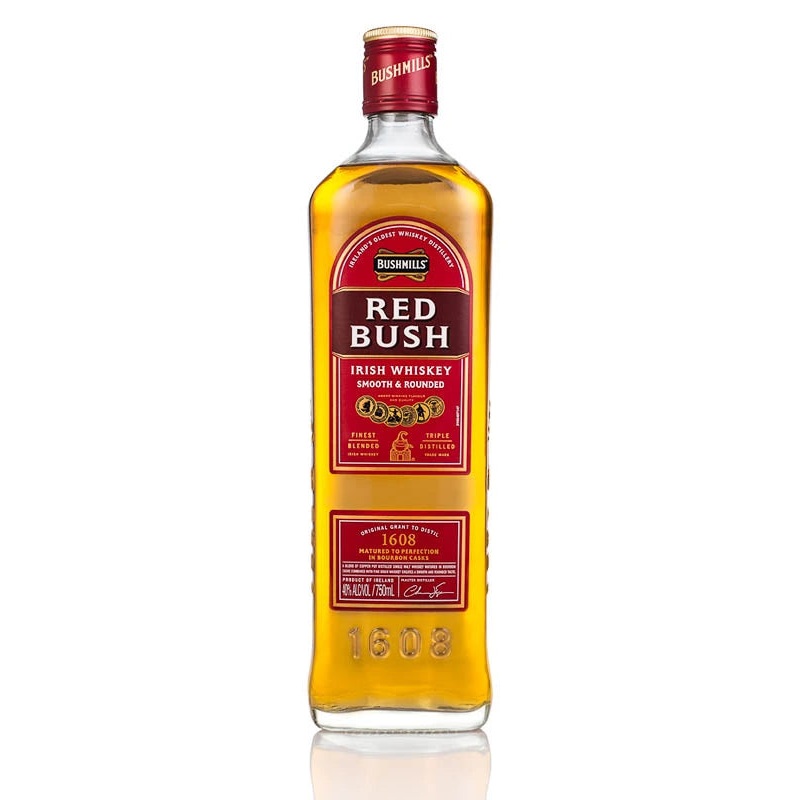 BUSHMILLS RED BUSH IRISH WHISKEY 750ML @ Southgate [1003132] 750 ml