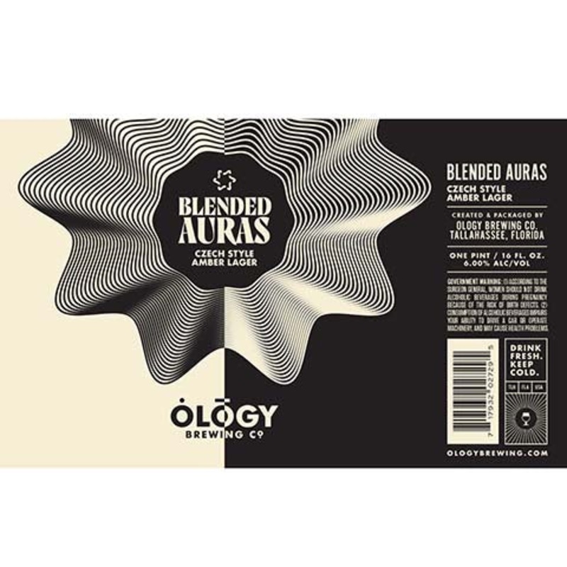 Ology Blended Auras Amber Lager 16OZ SINGLE CAN