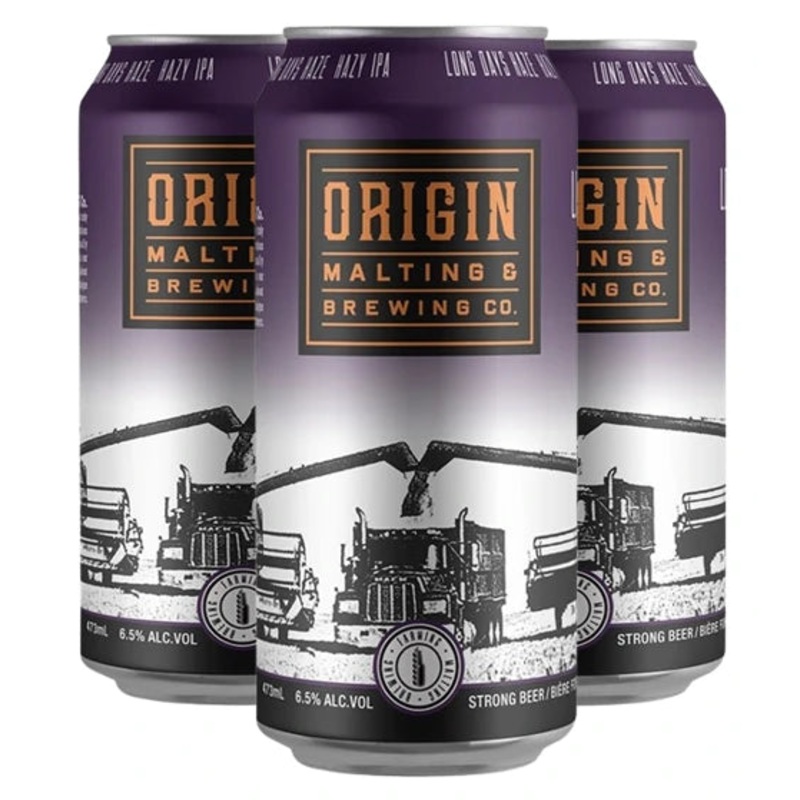 ORIGIN LONG DAYS HAZE 473ML 4PK CAN @ Sage Hill [1044538] 1892 ml