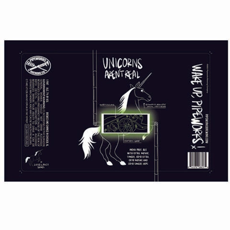 Pipeworks Unicorns Aren’t Real IPA 16OZ SINGLE CAN