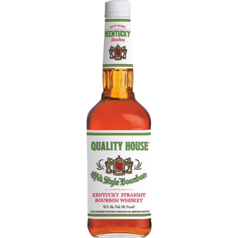 QUALITY HOUSE STRAIGHT BOURBON OLD STYLE 80 750ML 750ML