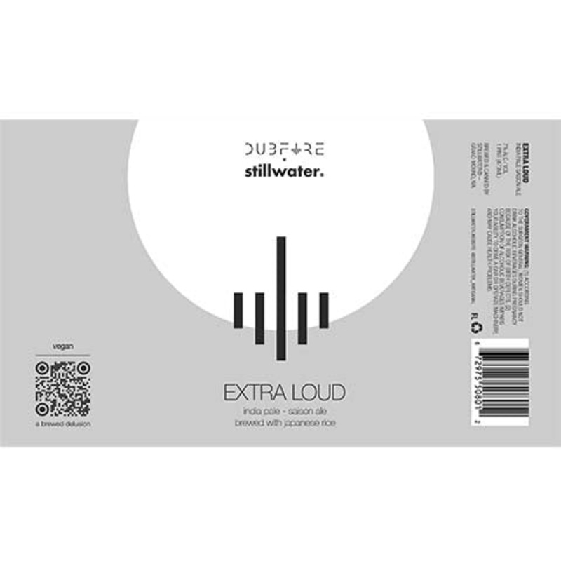 Stillwater Extra Loud India Pale Saison Ale 16OZ SINGLE CAN