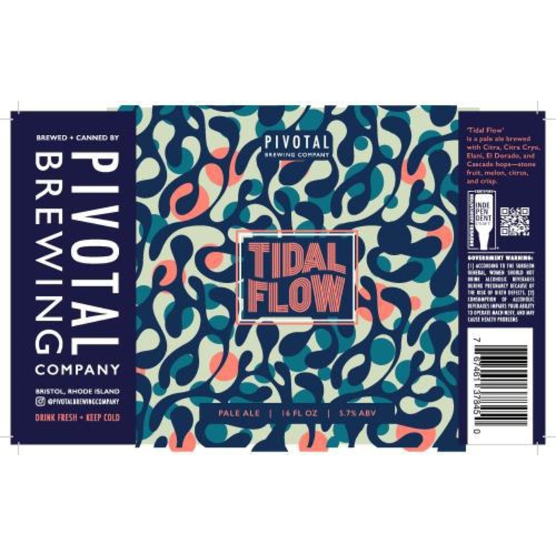 Beer RI Pivotal Brewing Co 4pk Tidal Flow 20643