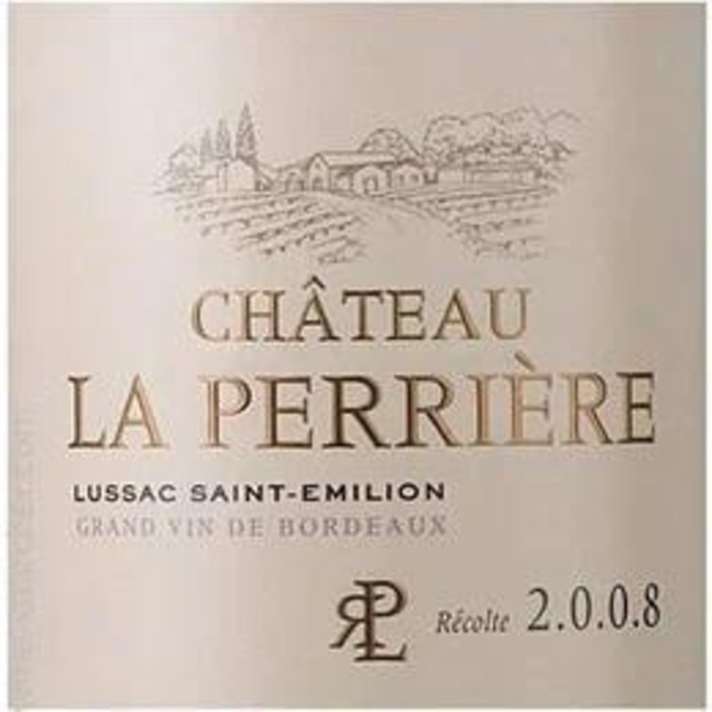 Bordeaux Chateau La Perrire Lussac Saint-Emilion