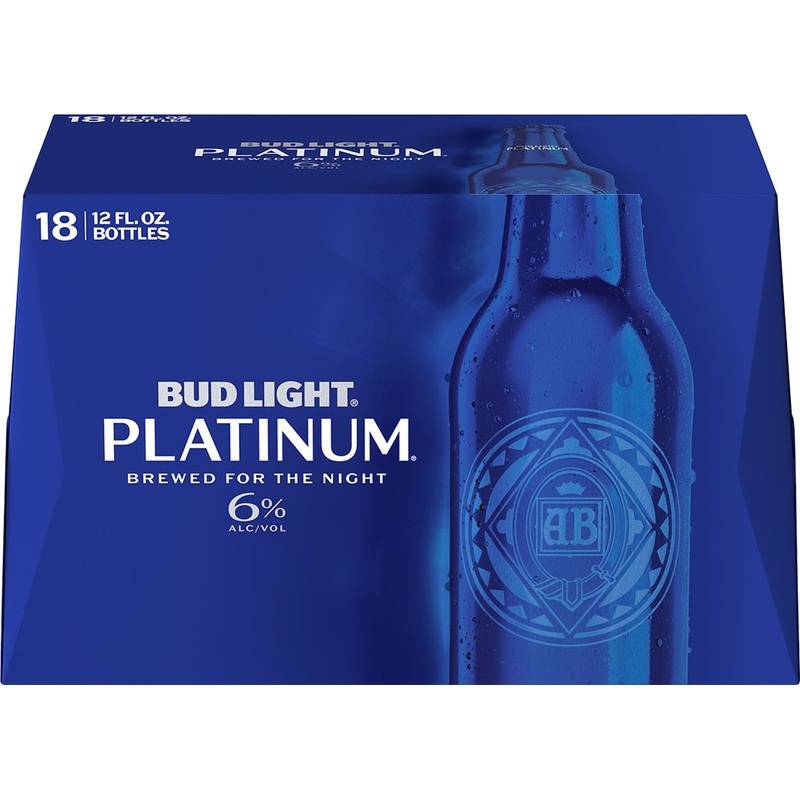 Bud Light Platinum 18 Pack (12 oz Bottles)