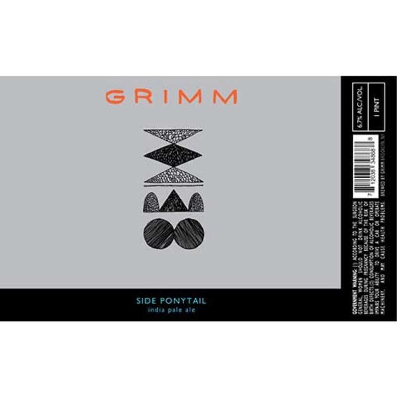 Grimm Side Ponytail IPA 16OZ SINGLE CAN