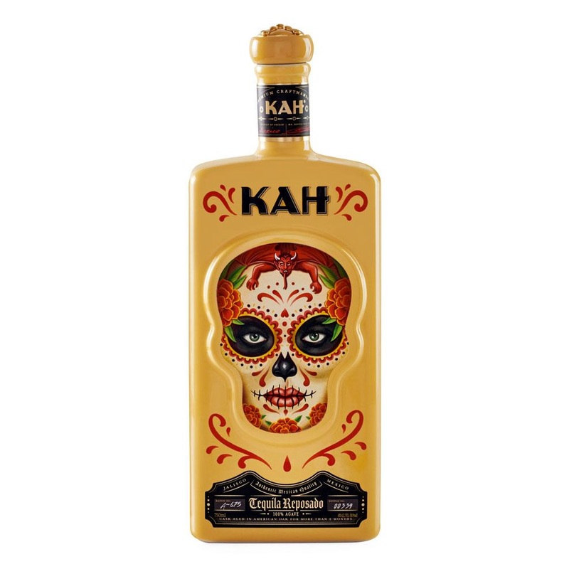 KAH TEQUILA REPOSADO 750 ML
