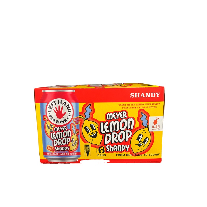 Left Hand Seasonal 6 Pack Cans Meyer Lemon Drop Shandy