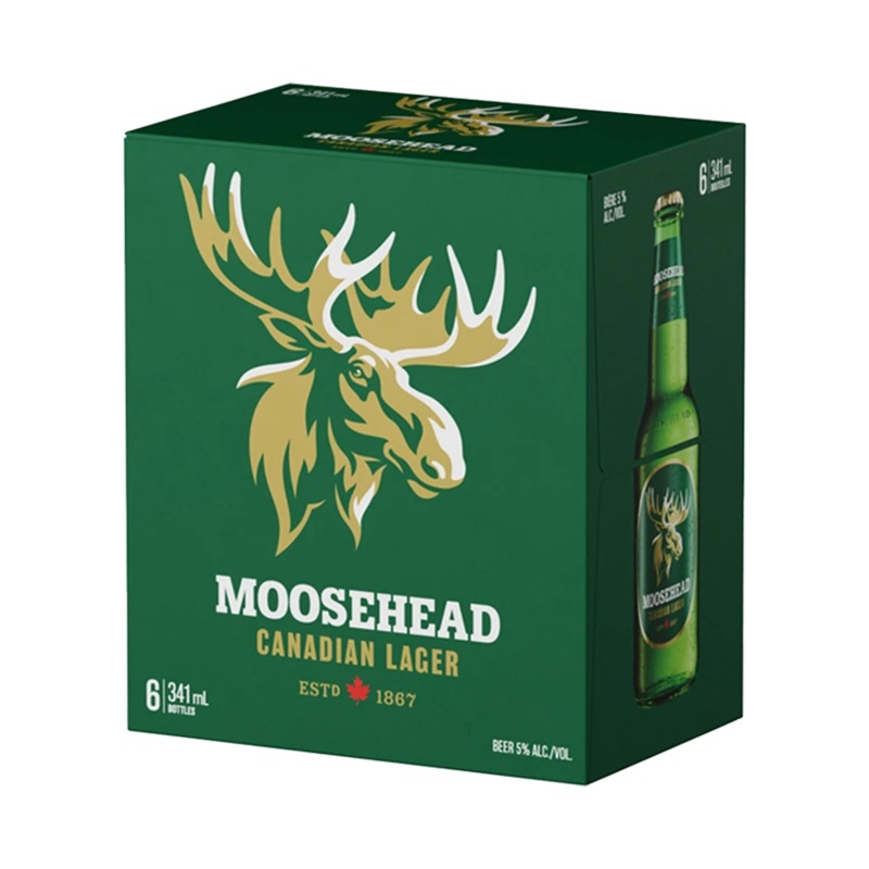 MOOSEHEAD LAGER 341ML 6PK BT @ Emerald Hills [1004174] 2046 ml