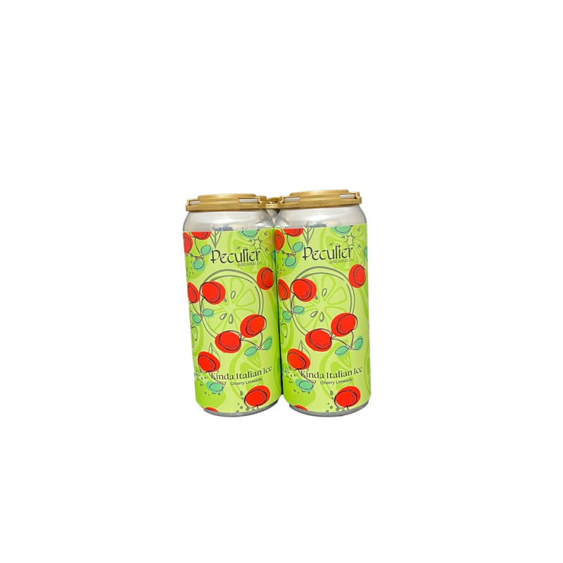 Peculier Kinda Italian Ice Sour 4 Pack Cans Cherry Limeade