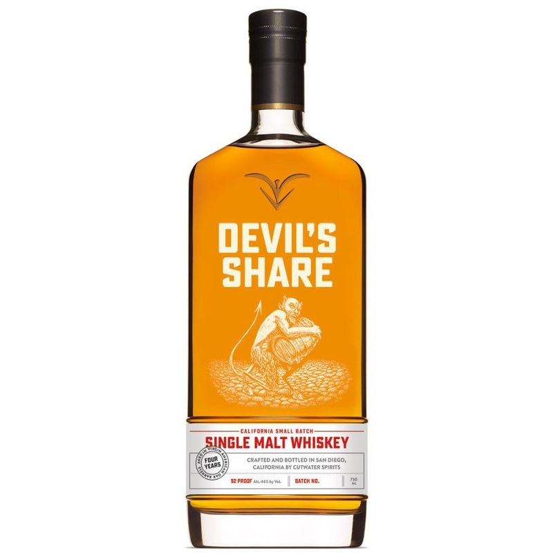 Cutwater Spirits Devil’s Share Single Malt Whiskey