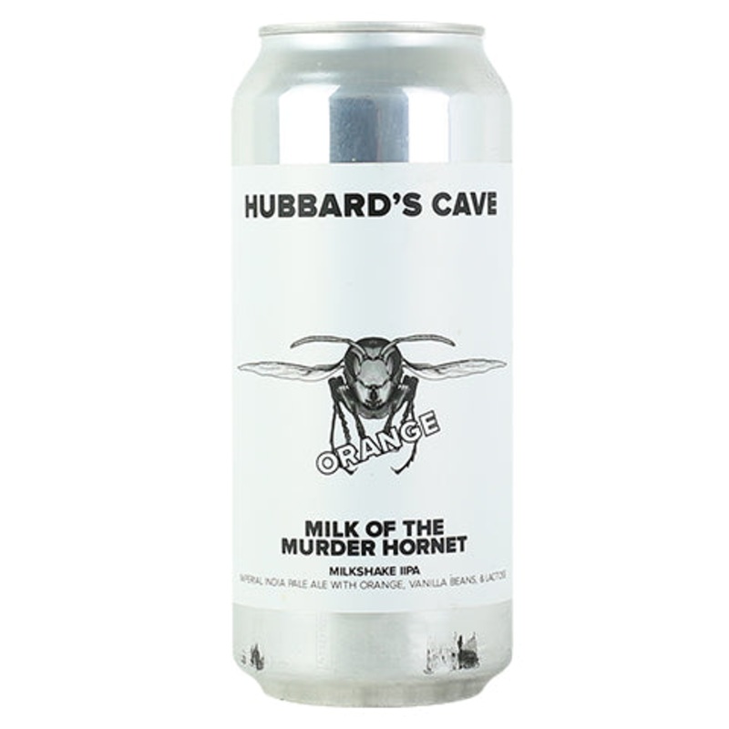 Hubbard’s Cave Milk of the Murder Hornet (Orange) Milkshake IIPA 16OZ SINGLE CAN