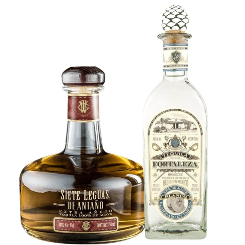 Prestige Tequila Bundle: Siete Leguas DAntao & Fortaleza