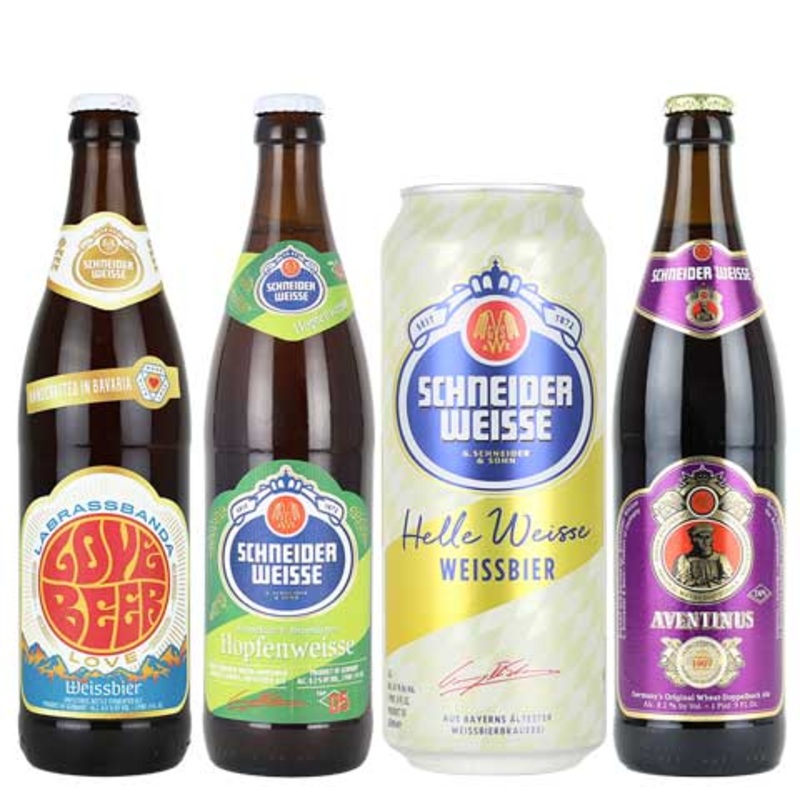 Schneider Weisse Beer Gift Box Set 4PK