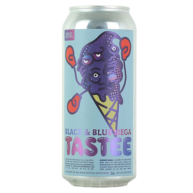 The Veil Black & Blue Tastee Sour Ale 16OZ SINGLE CAN