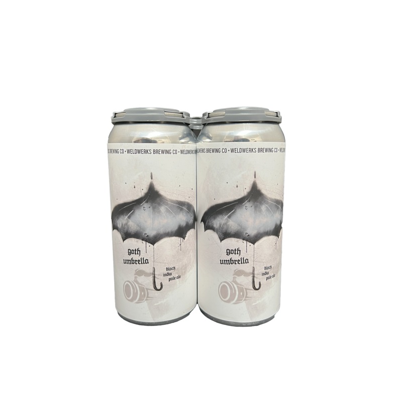 Weldwerks Goth Umbrella Black IPA 4 Pack