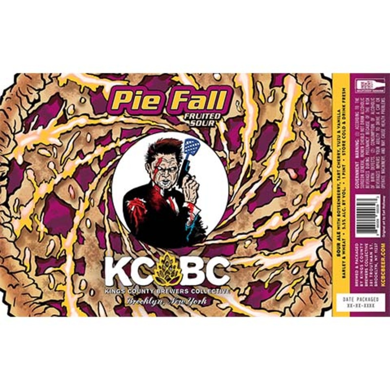 Kings County Brewers Collective Pie Fall Fruited Sour 16OZ SINGLE CAN