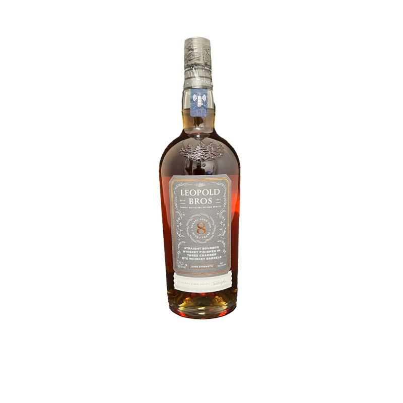 Leopold Bros 8 Year Cask Strength Bourbon 750ML