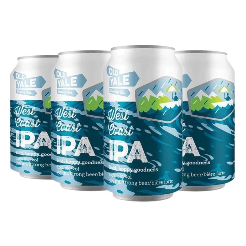 OLD YALE WEST COAST IPA 355ML 6PK CAN @ St. Albert [1009468] 2130 ml