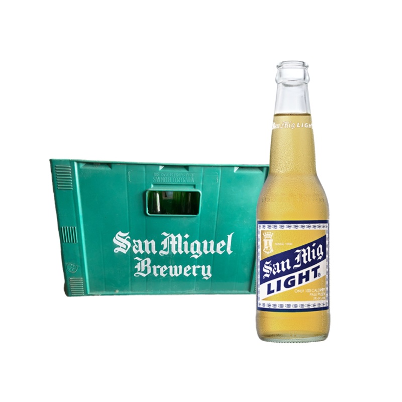 San Miguel Light Beer Bottle 330ml x24