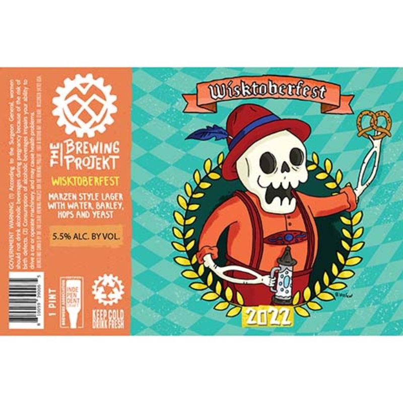 The Brewing Projekt Wisktoberfest Marzen Lager 16OZ SINGLE CAN