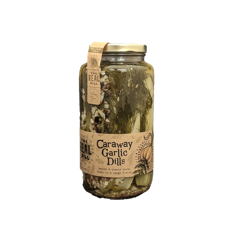 The Real Dill Caraway Garlic Dills 32oz