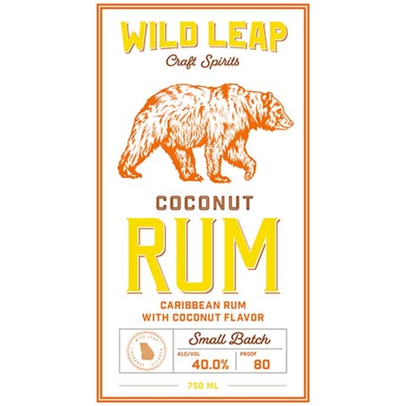 Wild Leap Coconut Rum 750ML BTL