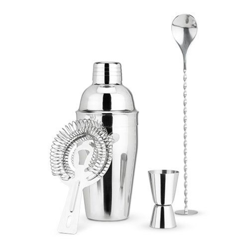 4Piece Stainless Steel Barware Set