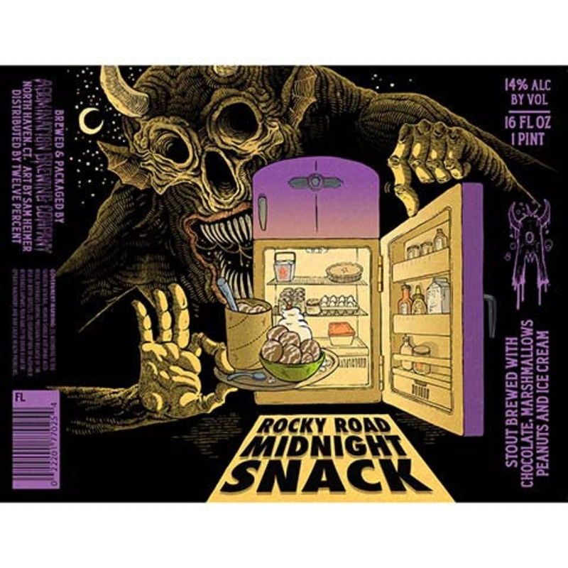 Abomination Rocky Road Midnight Snack Stout 16OZ SINGLE CAN