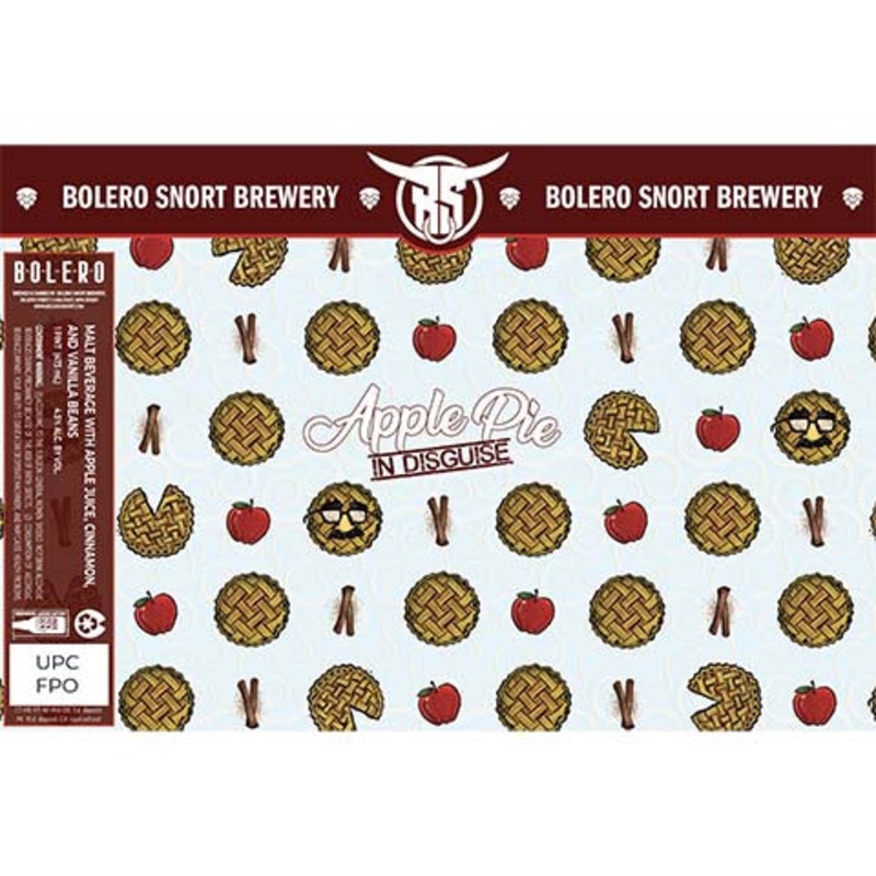 Bolero Snort Apple Pie In Disguise 16OZ SINGLE CAN