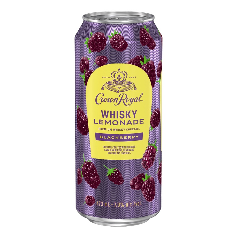 CROWN ROYAL BLACKBERRY WHISKY LEMONADE 473ML CAN @ Lethbridge [1055811] 473 ml