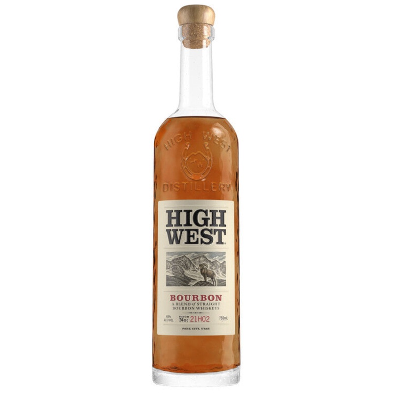 HIGH WEST BLENDED BOURBON 92 750ML 750ML