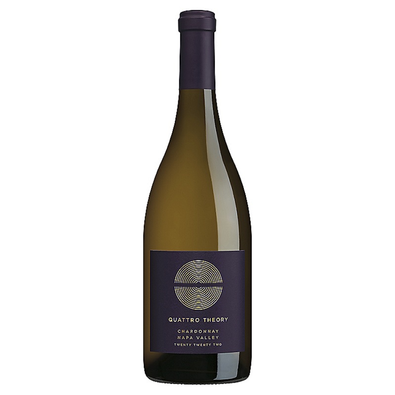 QUATTRO THEORY CHARDONNAY NAPA VALLEY 2022 750ML 750ML