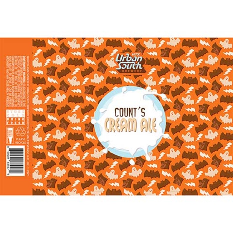 Urban South Count’s Cream Ale 16OZ SINGLE CAN