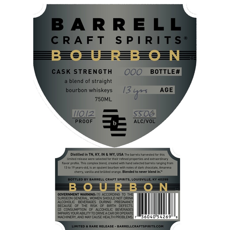 Barrell Craft Spirits Grey Label 13 Year
