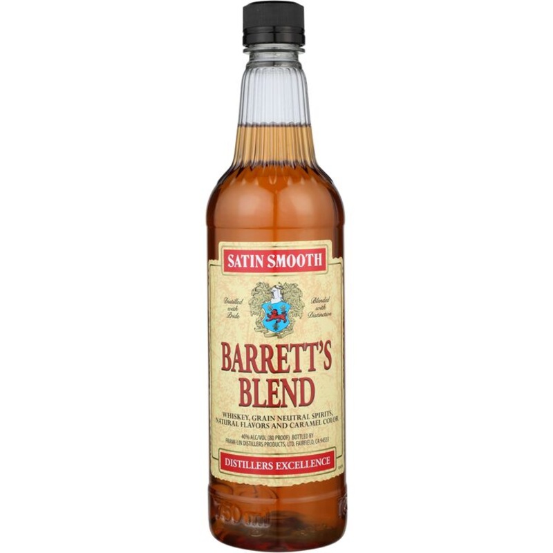 Barrett’S Blended American Whiskey 80 750ML 750ML