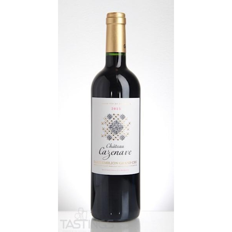 Bordeaux Chateau Cazenave 2015 Saint-Emilion Grand Cru