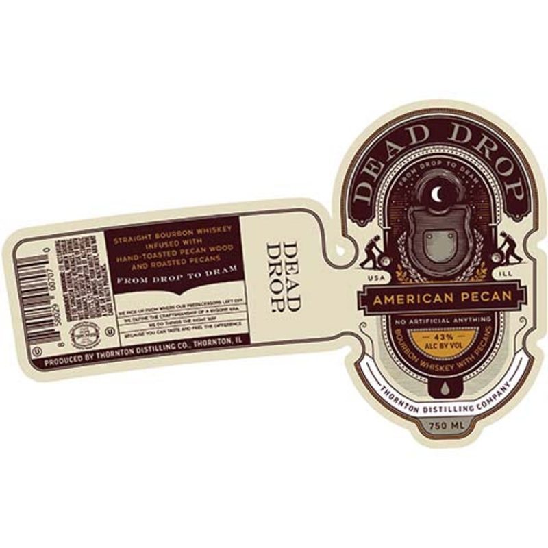 Dead Drop American Pecan Straight Bourbon Whiskey 750ML BTL