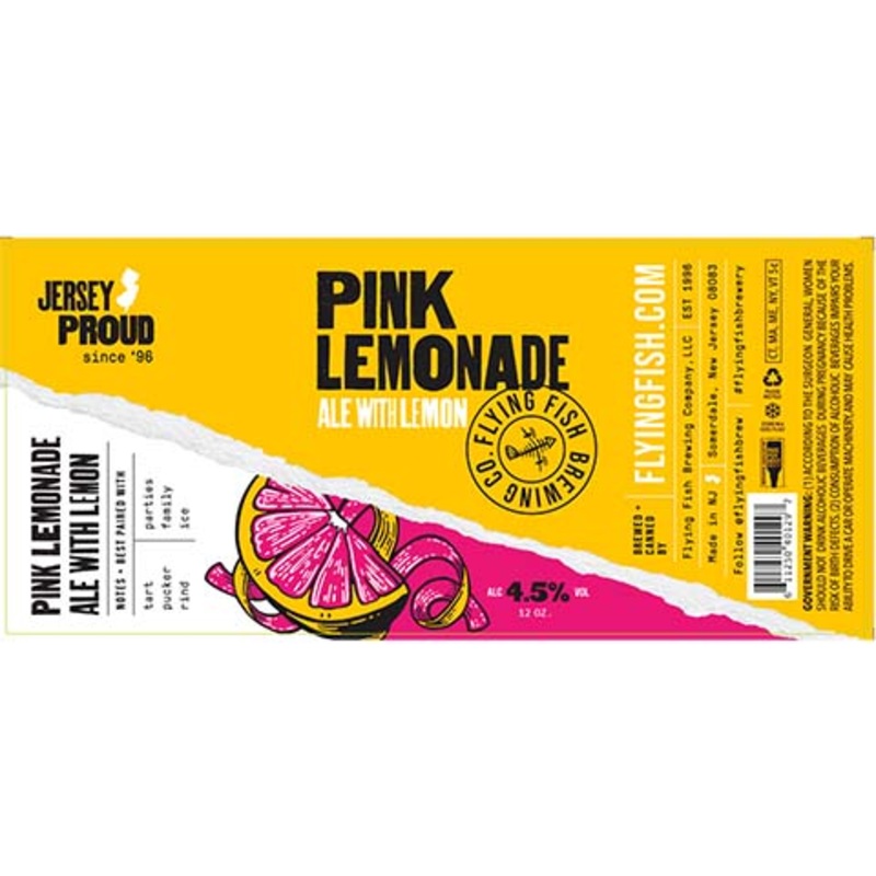 Flying Fish Pink Lemonade 12OZ SINGLE CAN