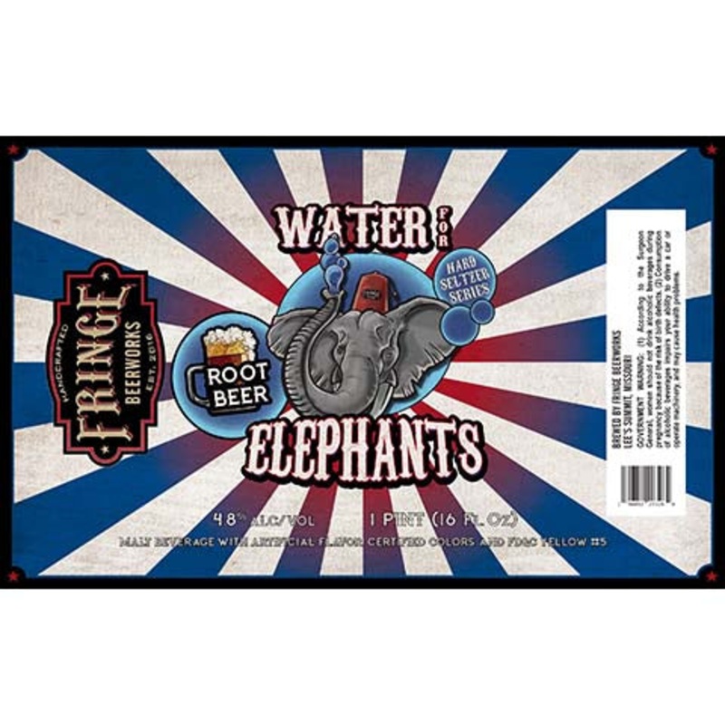 Fringe Water For Elephants (Root Beer) Hard Seltzer 16OZ SINGLE CAN